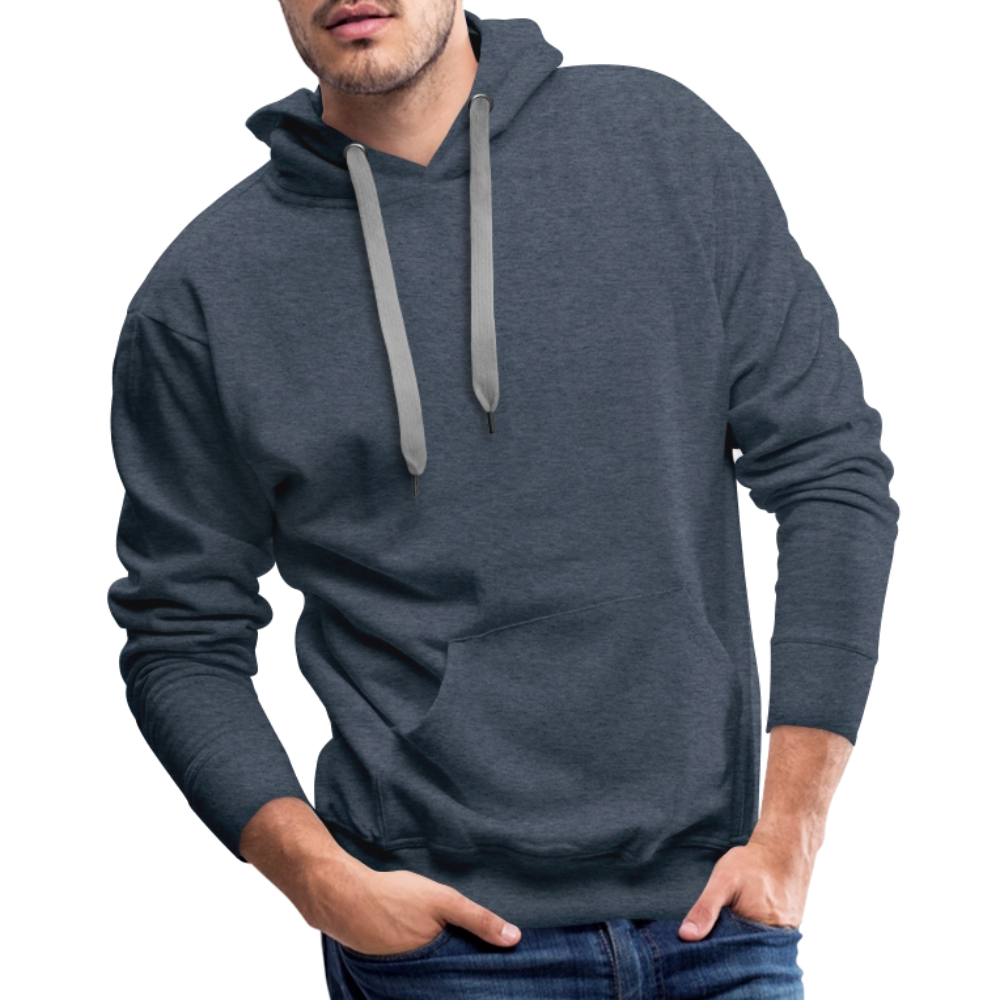 Men’s Premium Hoodie - heather denim