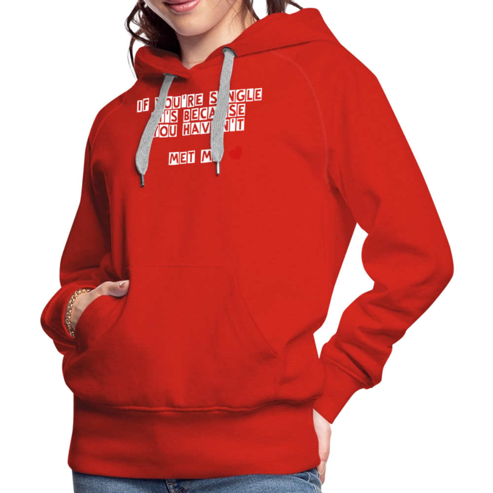 Women’s Premium Hoodie - red