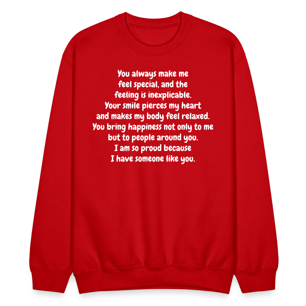 Crewneck Sweatshirt - red