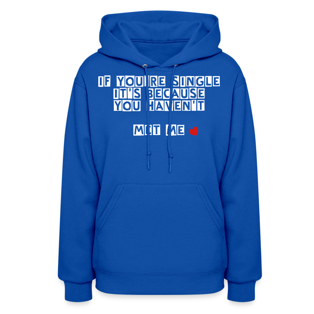 Women's Hoodie - royal blue