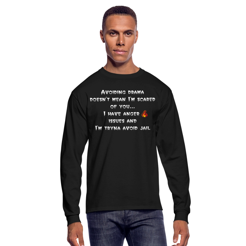 Men's Long Sleeve T-Shirt - black