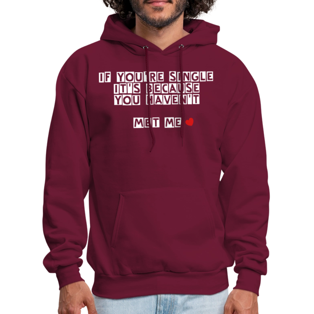 Men's Hoodie - burgundy