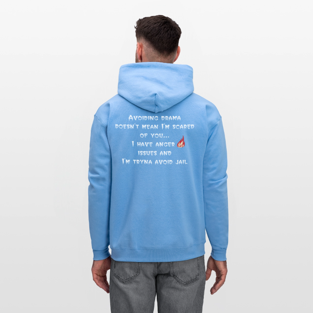 Men's Hoodie - carolina blue