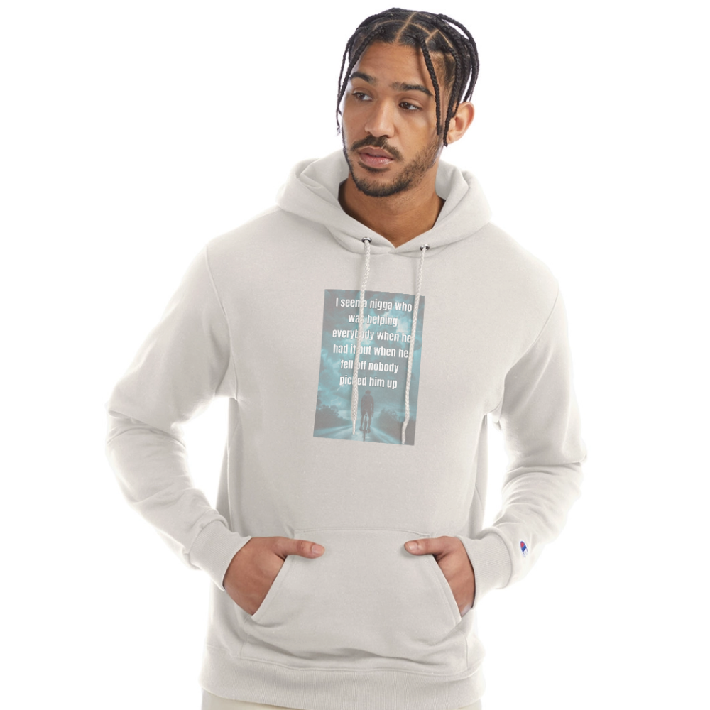 Champion Unisex Powerblend Hoodie - Sand