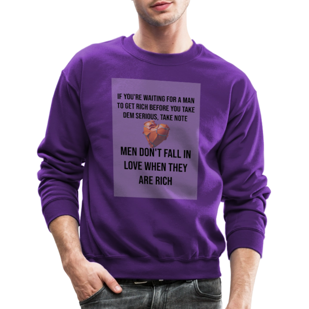 Crewneck Sweatshirt - purple