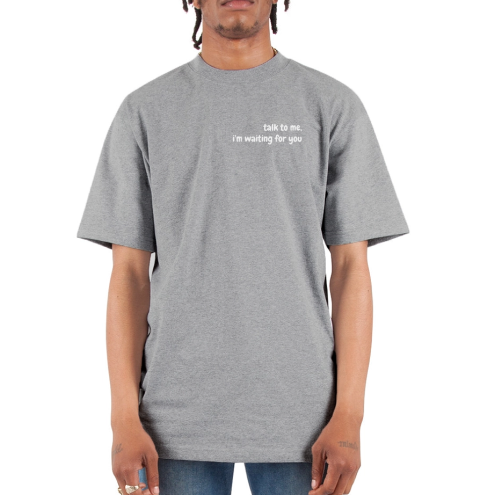 Unisex Oversized Heavyweight T-Shirt - heather gray