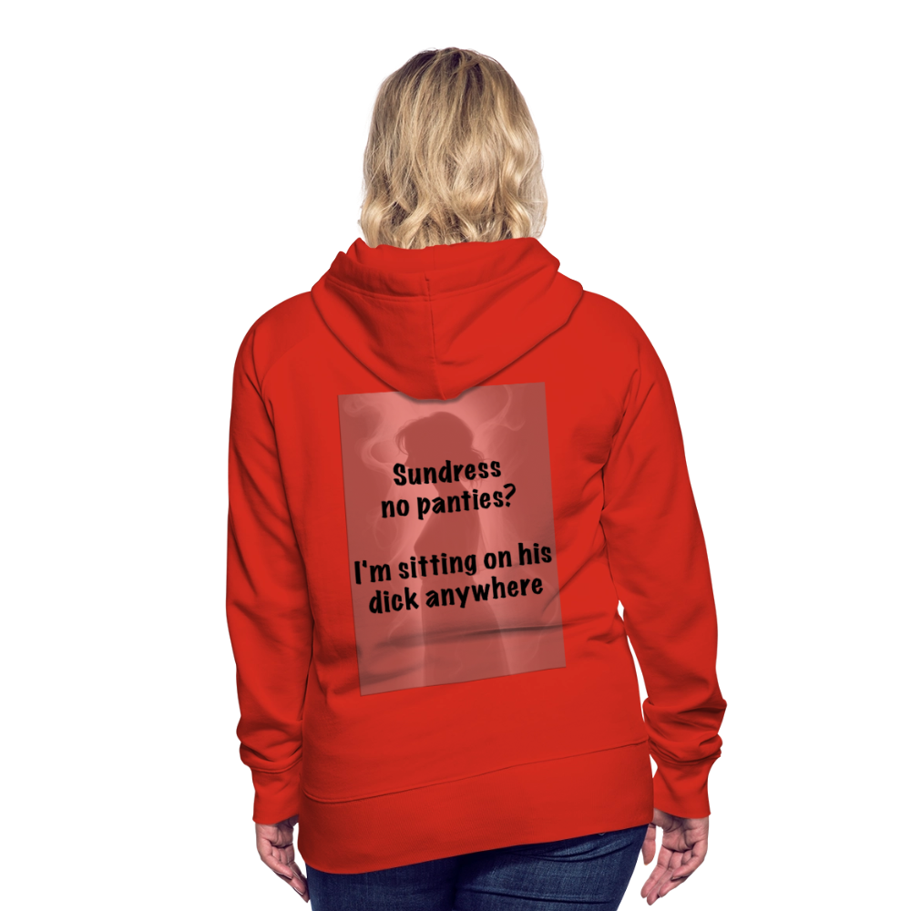 Women’s Premium Hoodie - red