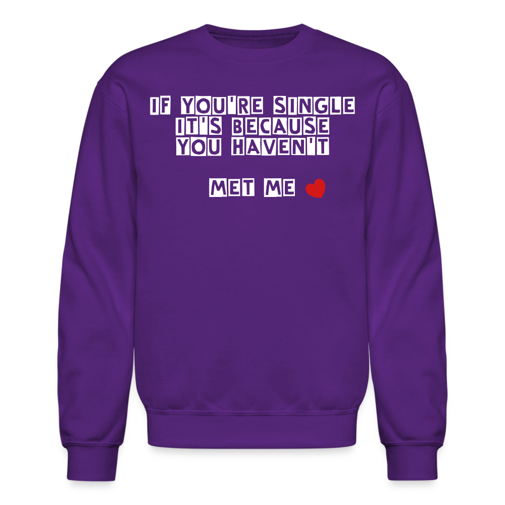 Crewneck Sweatshirt - purple