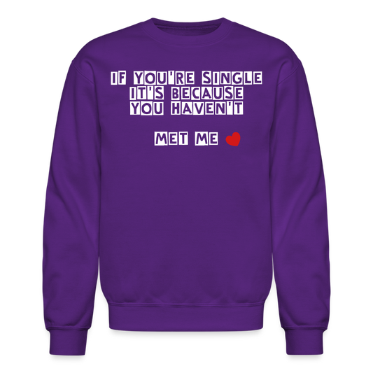 Crewneck Sweatshirt - purple