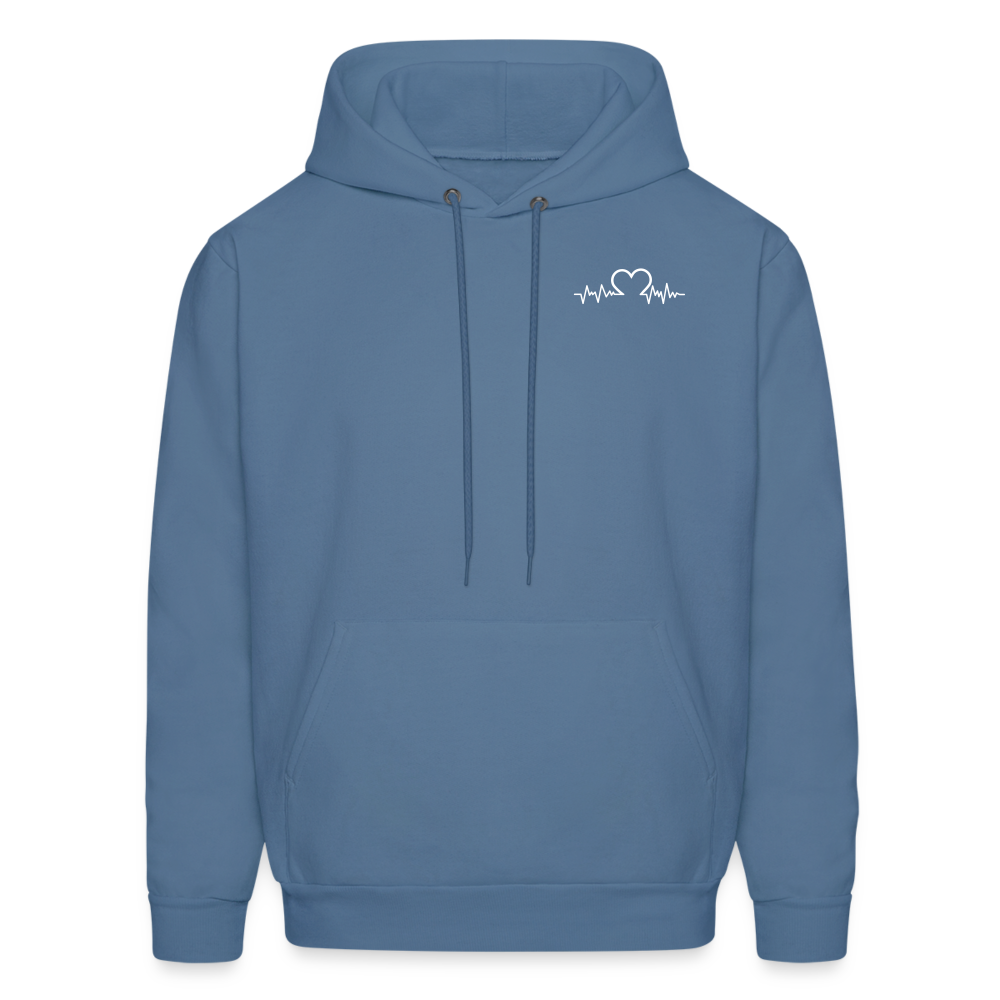 Men's Hoodie - denim blue