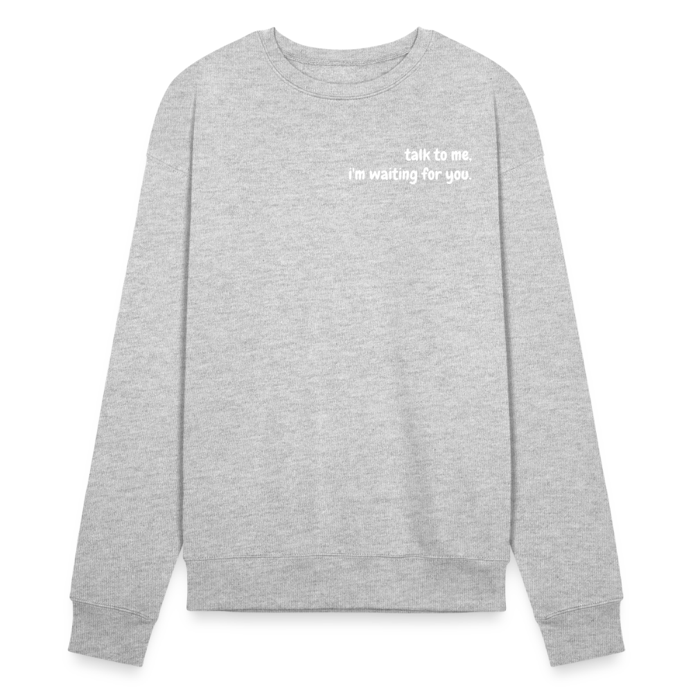 Bella + Canvas Unisex Sweatshirt - heather gray