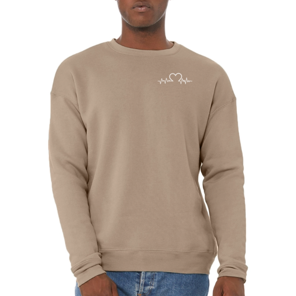 Bella + Canvas Unisex Sweatshirt - tan