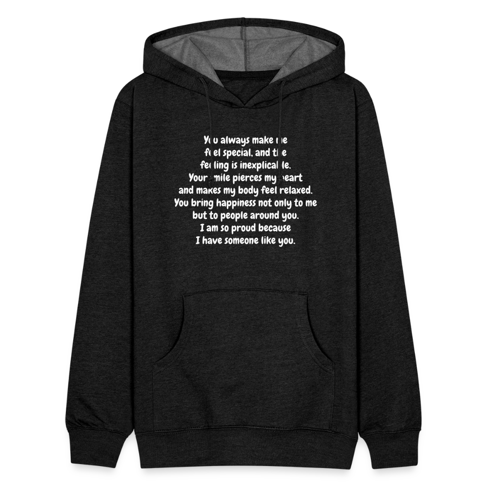 Unisex Organic Hoodie - charcoal grey