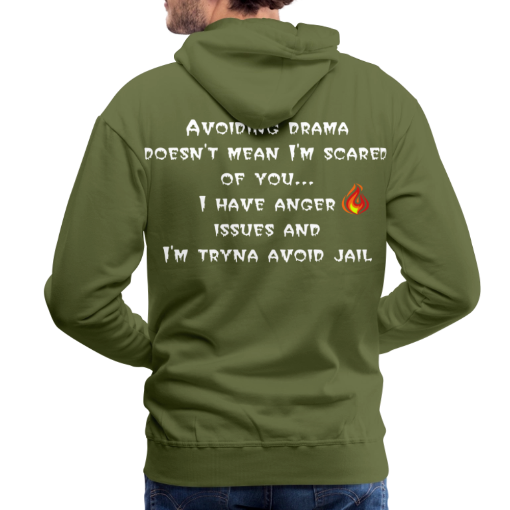 Men’s Premium Hoodie - olive green