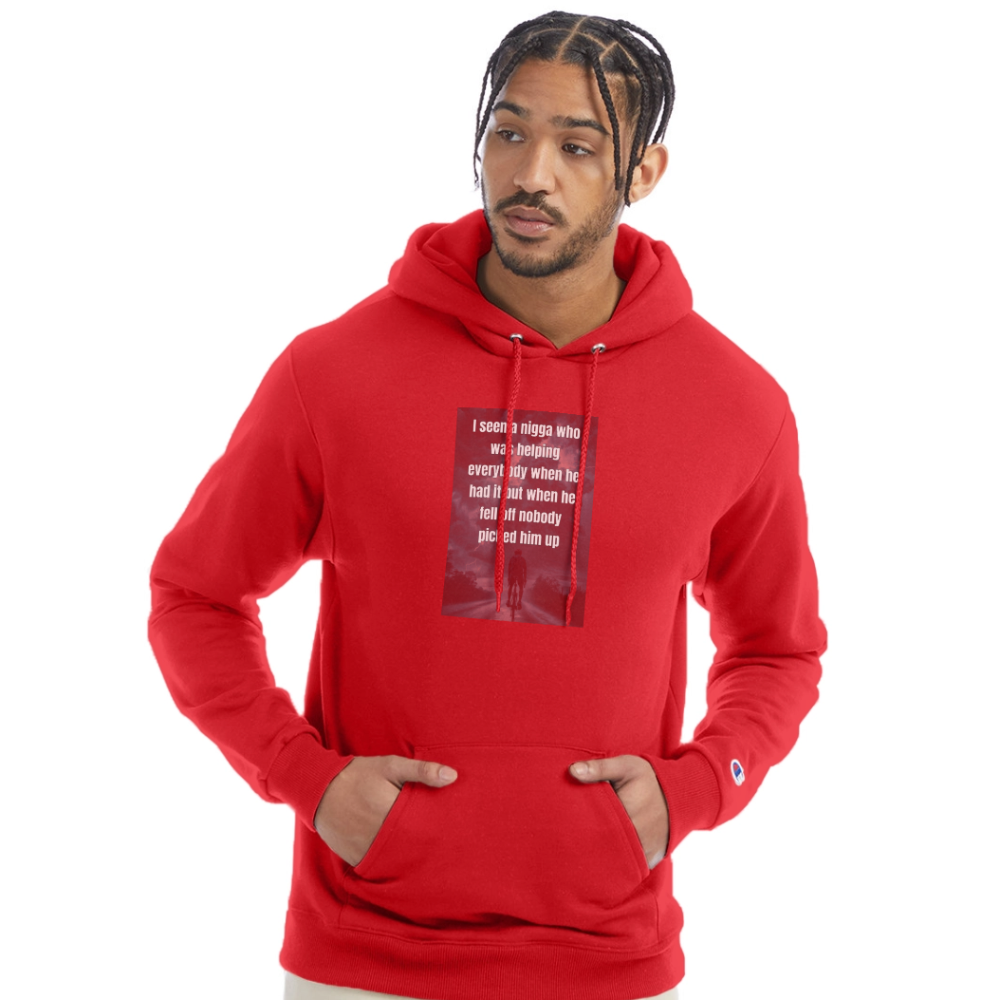 Champion Unisex Powerblend Hoodie - Scarlet