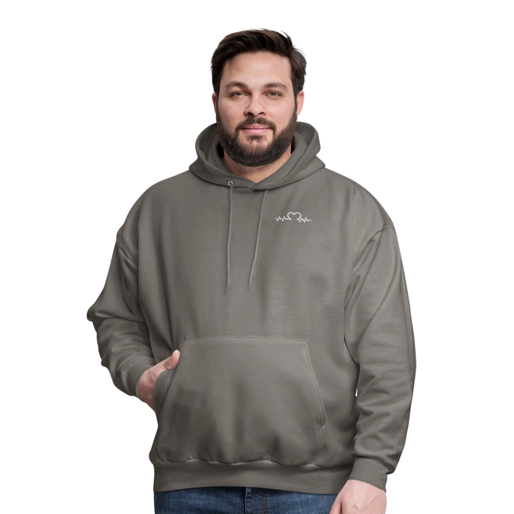 Men's Hoodie - asphalt gray