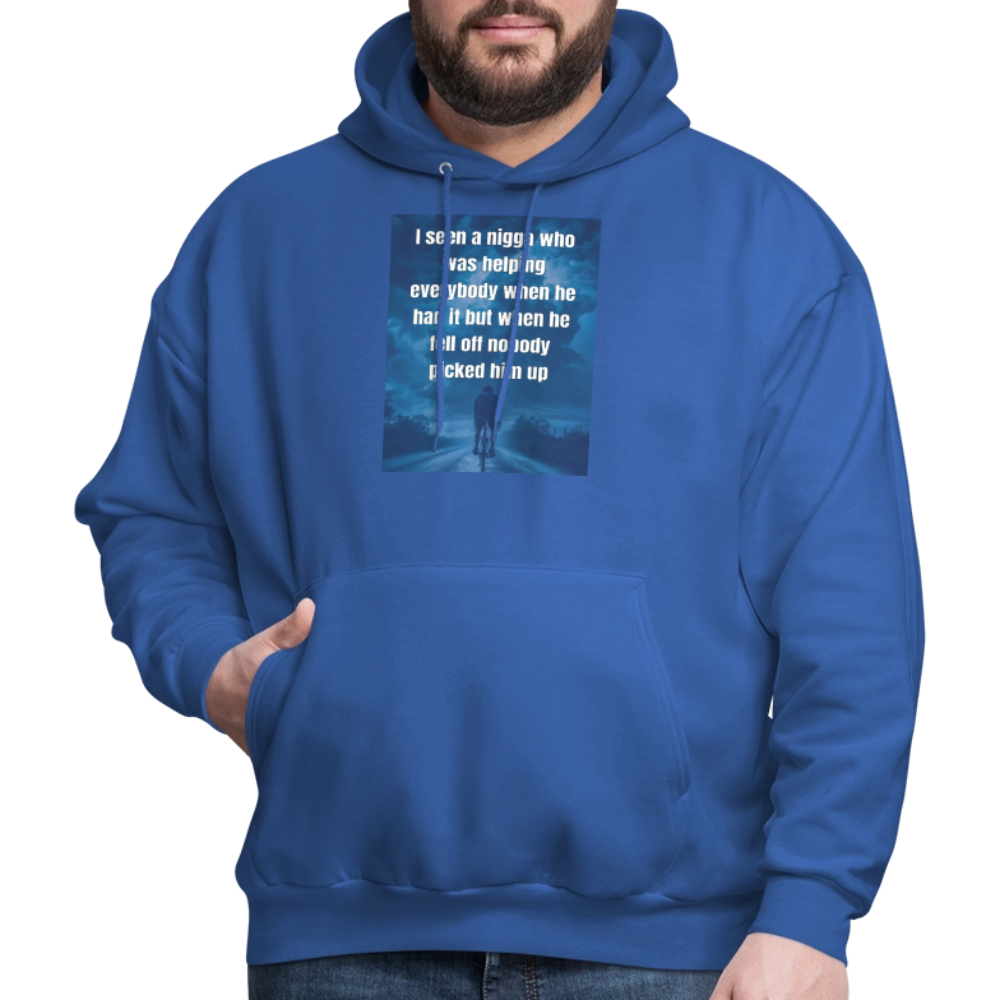 Men's Hoodie - royal blue