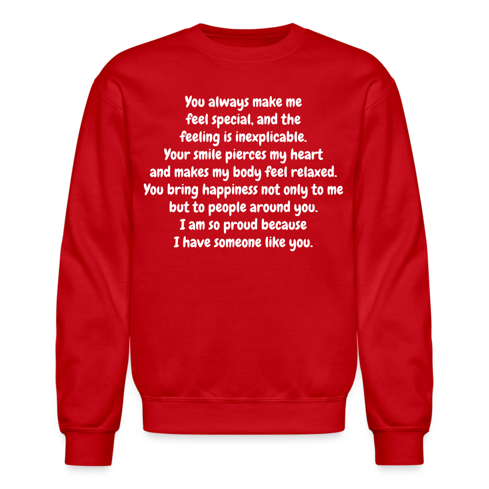 Crewneck Sweatshirt - red