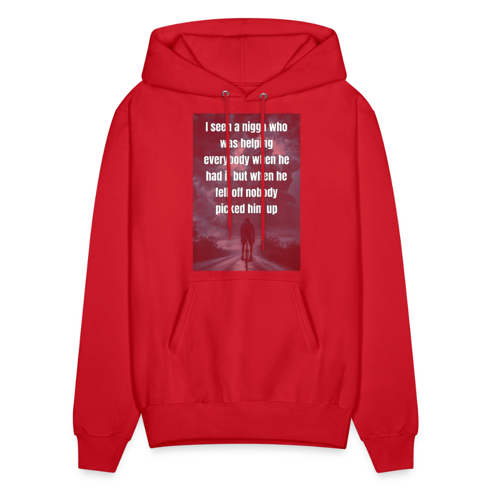 Men's Hoodie - red