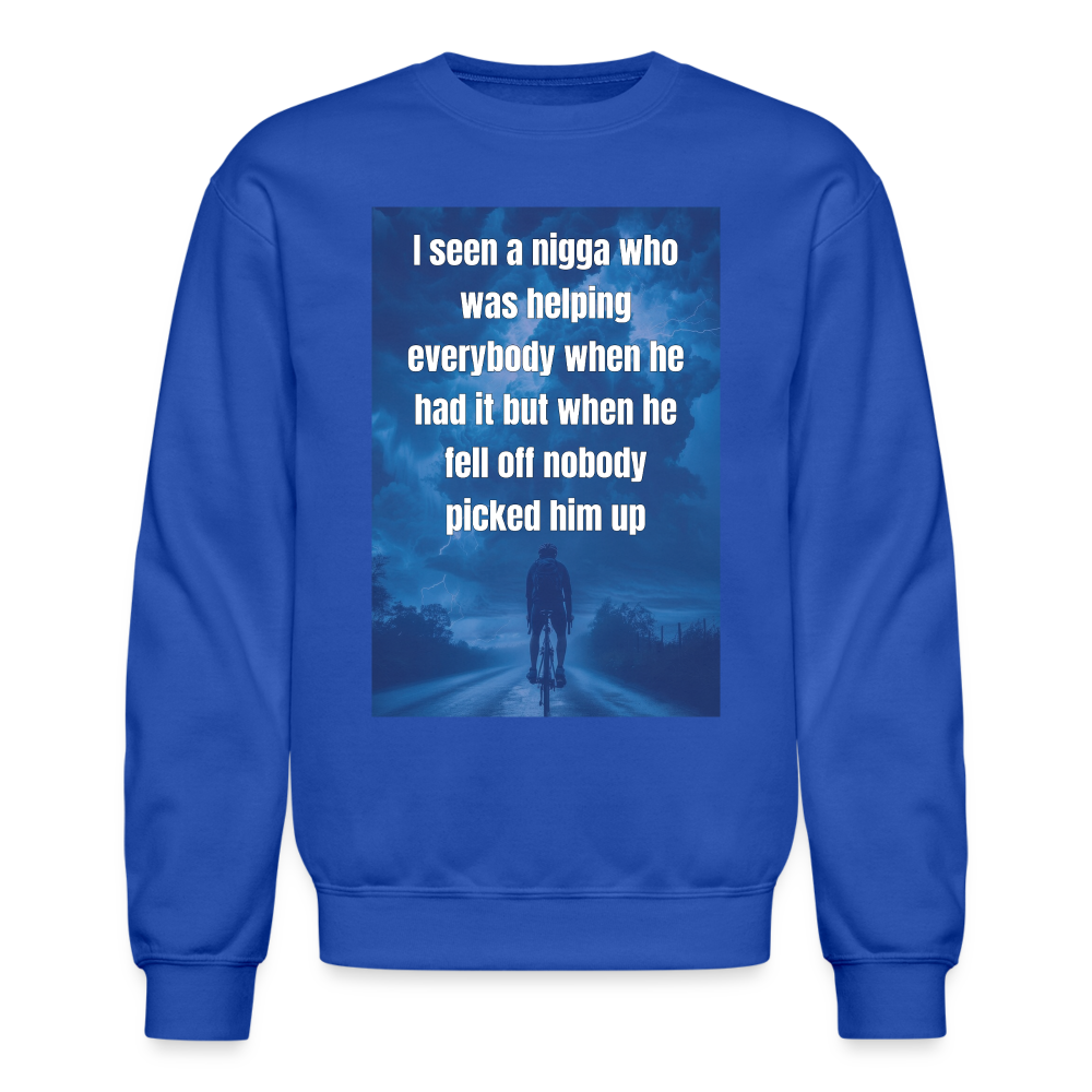 Crewneck Sweatshirt - royal blue