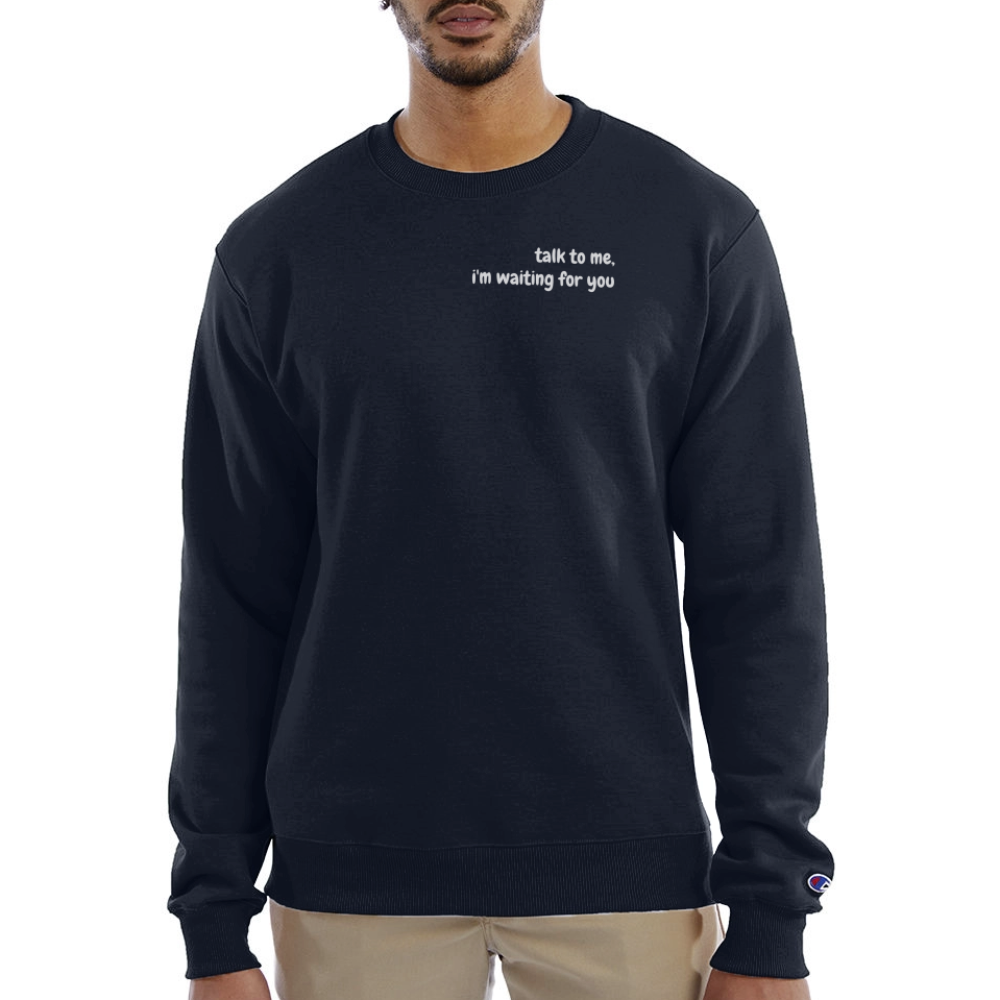 Champion Unisex Powerblend Sweatshirt - navy