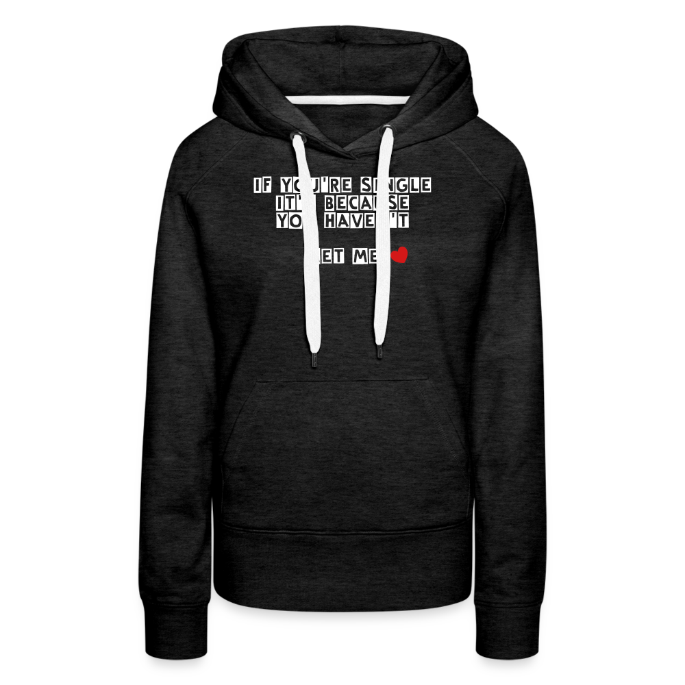 Women’s Premium Hoodie - charcoal grey