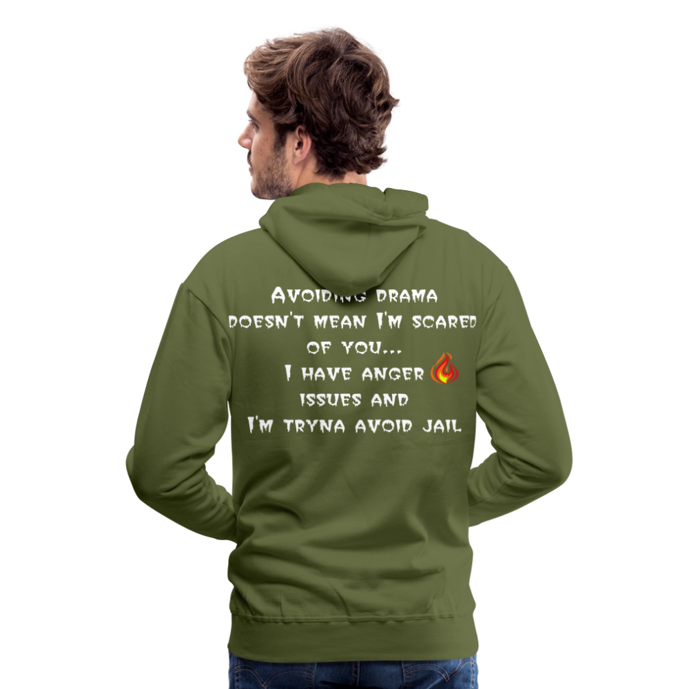 Men’s Premium Hoodie - olive green