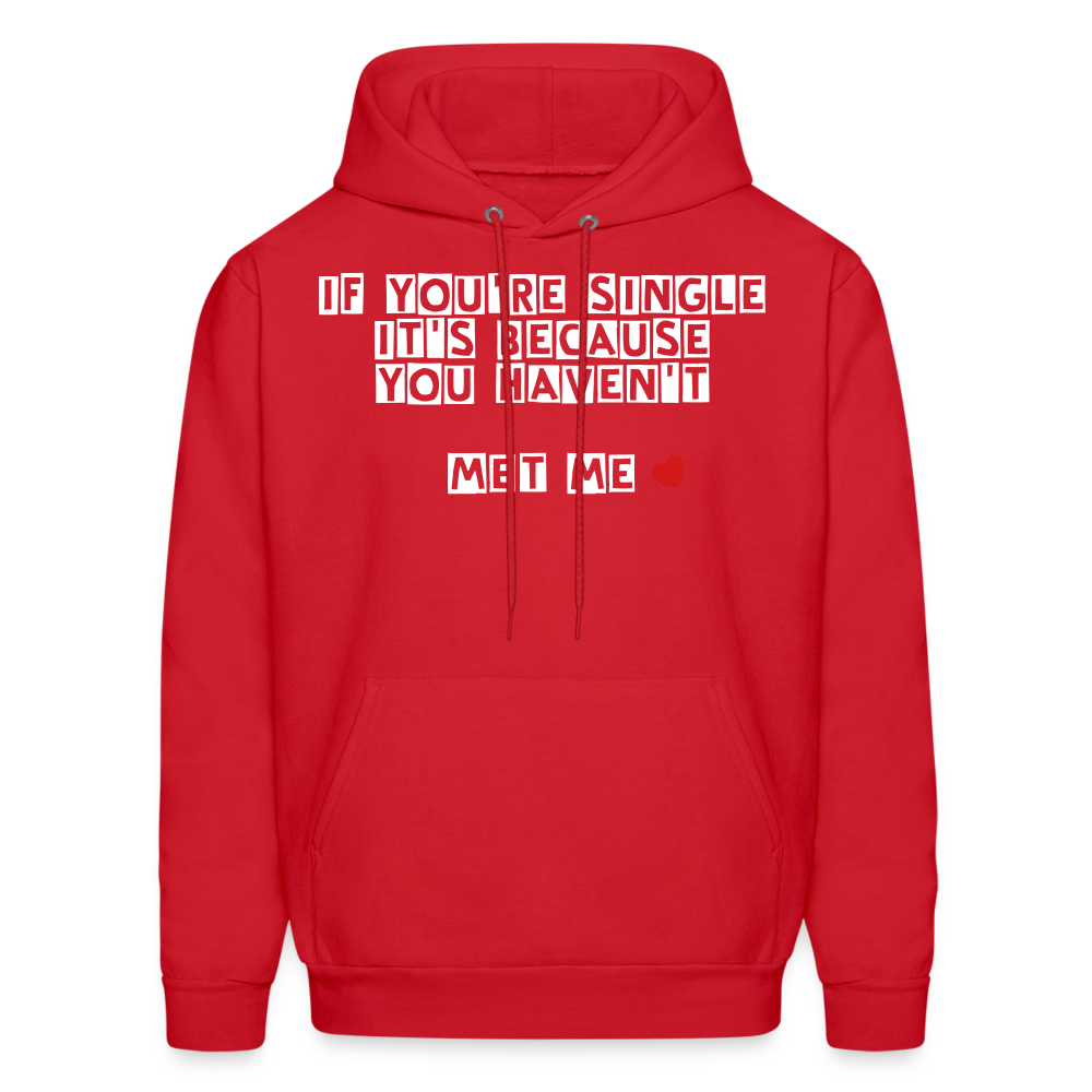 Men's Hoodie - red