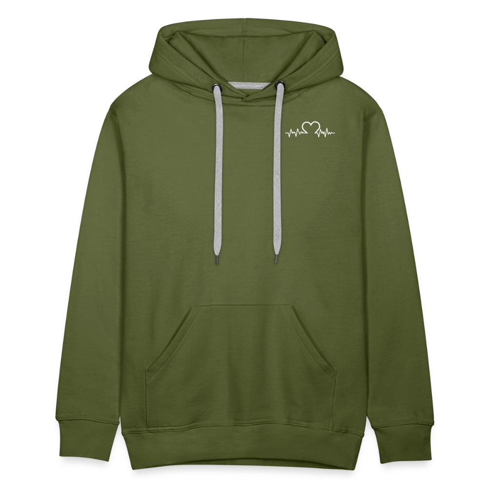 Men’s Premium Hoodie - olive green