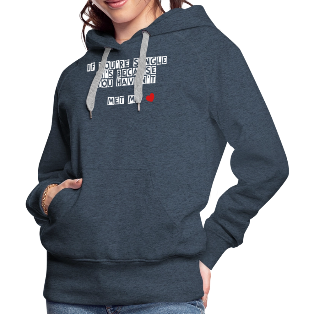 Women’s Premium Hoodie - heather denim