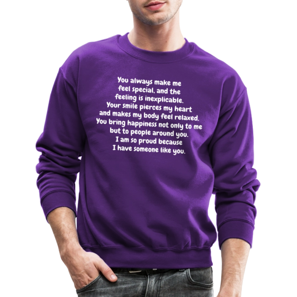 Crewneck Sweatshirt - purple