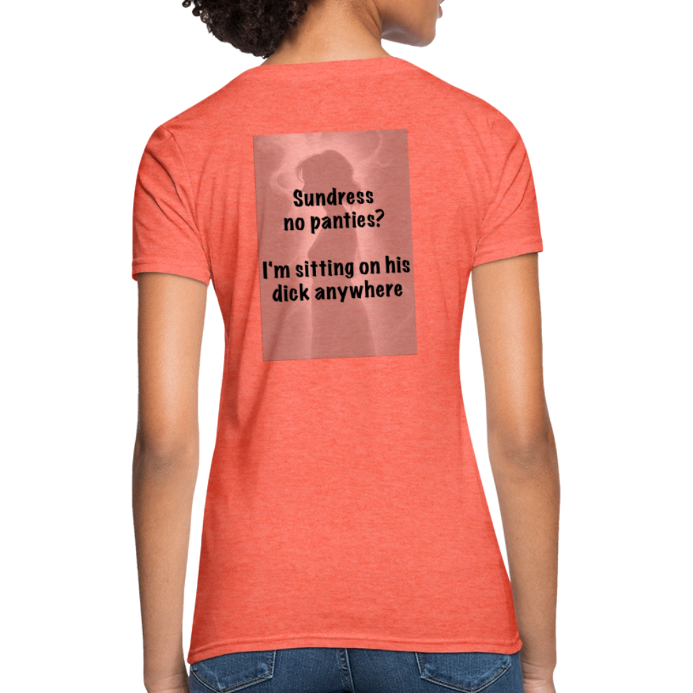 Women's T-Shirt - heather coral