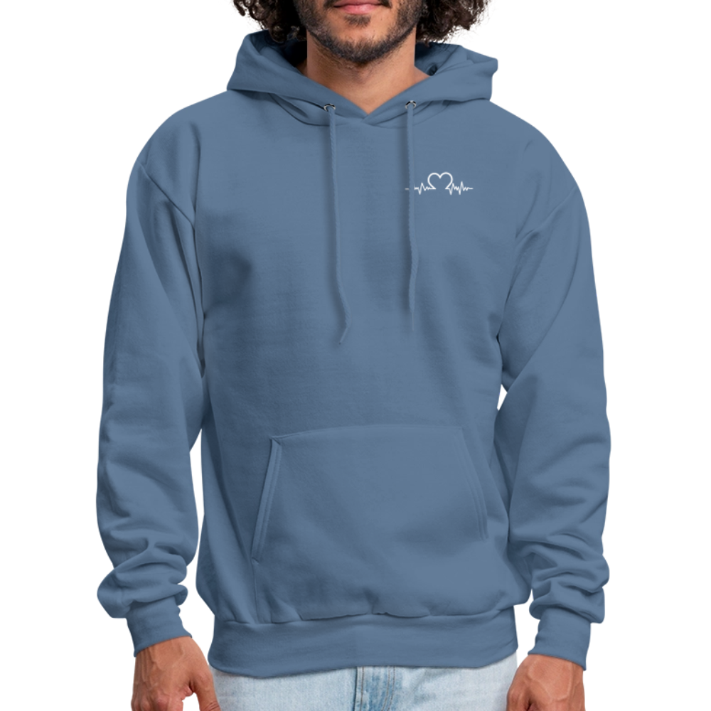 Men's Hoodie - denim blue