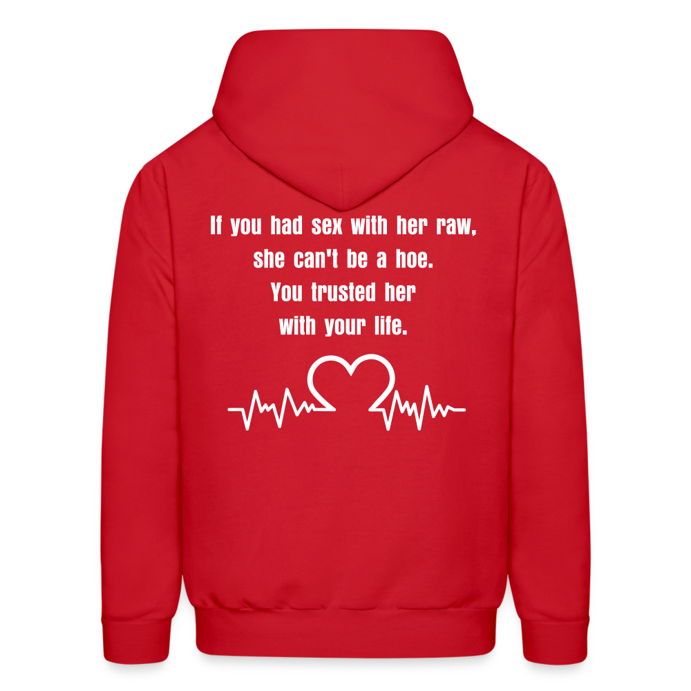 Men's Hoodie - red