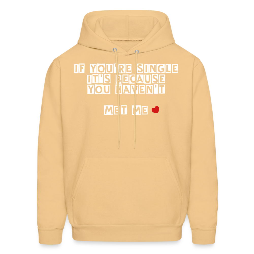 Men's Hoodie - light gold 