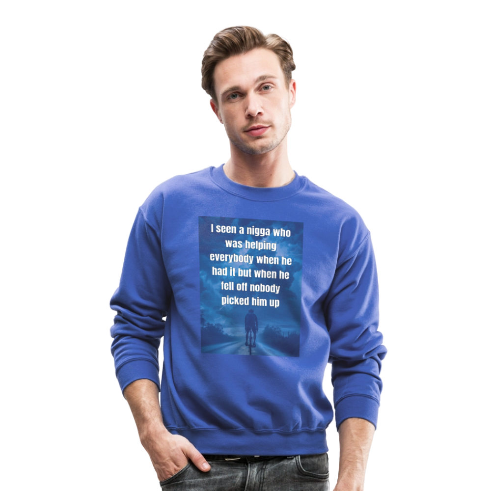 Crewneck Sweatshirt - royal blue