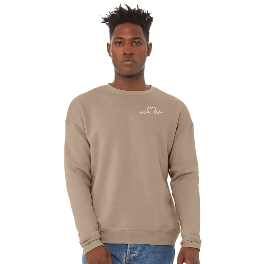 Bella + Canvas Unisex Sweatshirt - tan