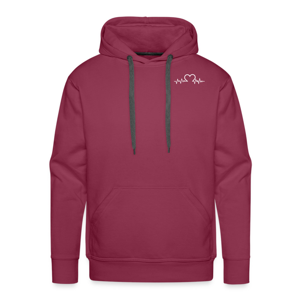 Men’s Premium Hoodie - burgundy