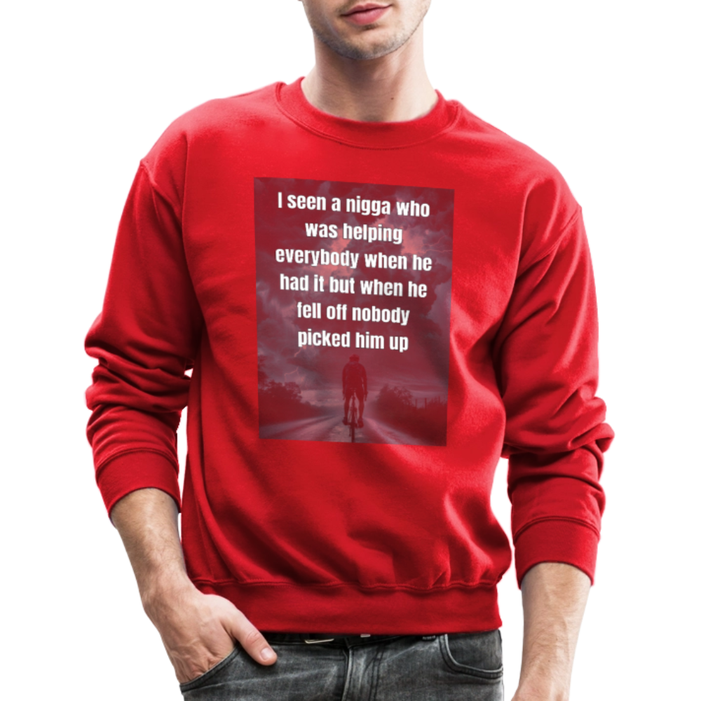 Crewneck Sweatshirt - red