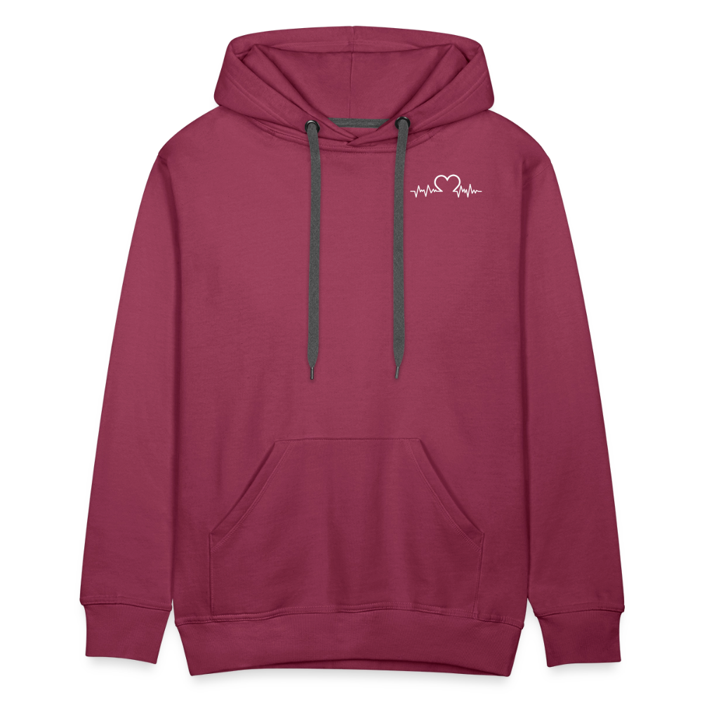 Men’s Premium Hoodie - burgundy