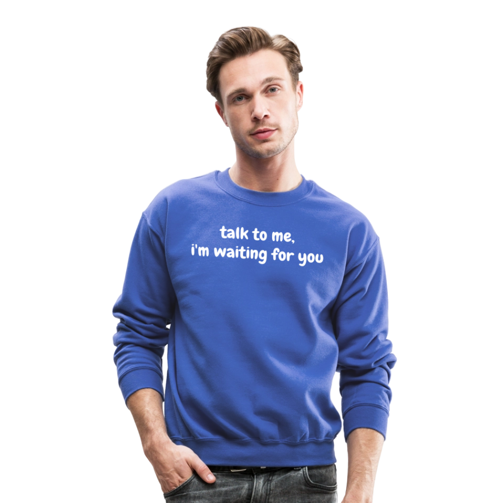 Crewneck Sweatshirt - royal blue