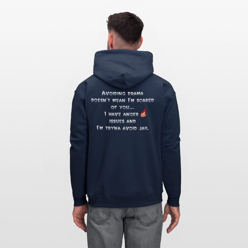 Men's Hoodie - navy