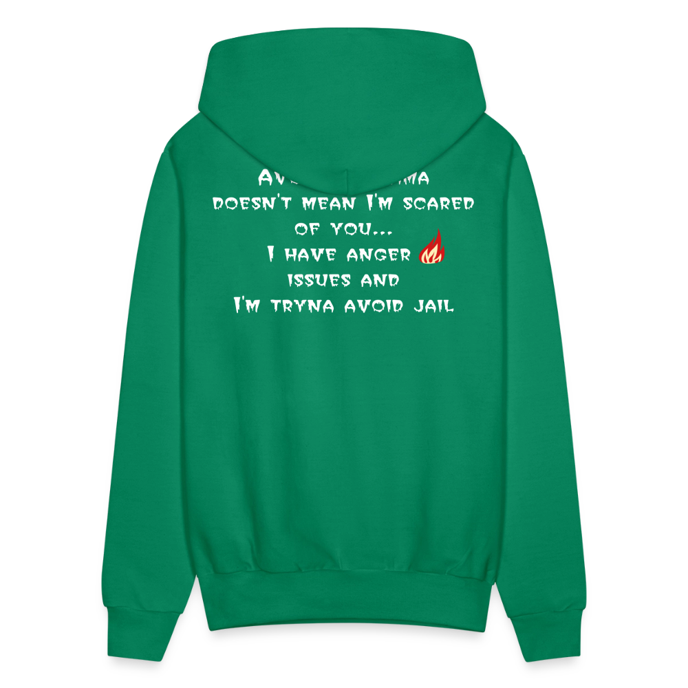 Men's Hoodie - kelly green