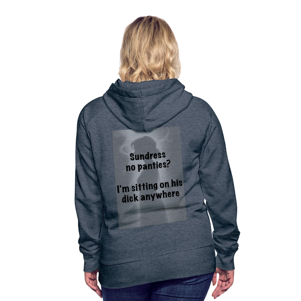 Women’s Premium Hoodie - heather denim