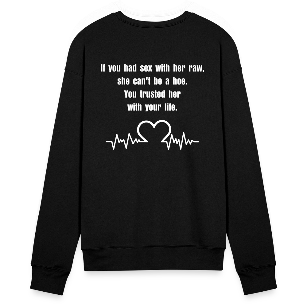 Bella + Canvas Unisex Sweatshirt - black