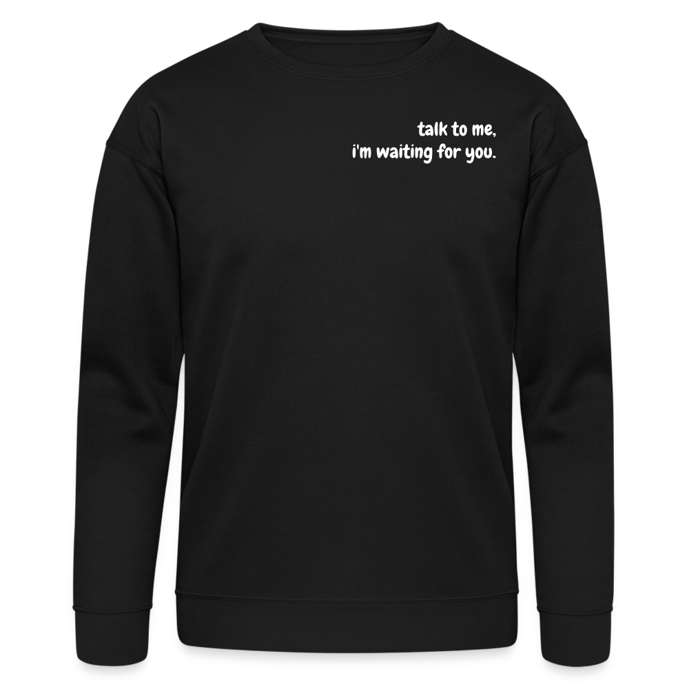 Bella + Canvas Unisex Sweatshirt - black