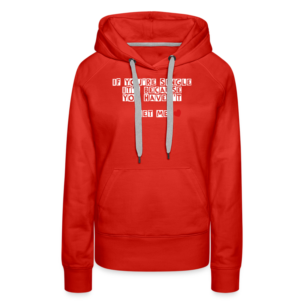 Women’s Premium Hoodie - red