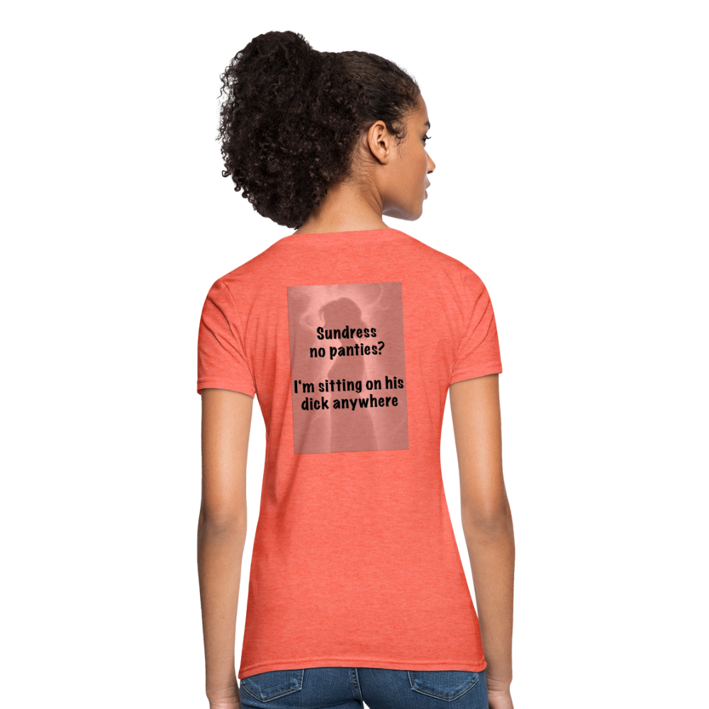 Women's T-Shirt - heather coral