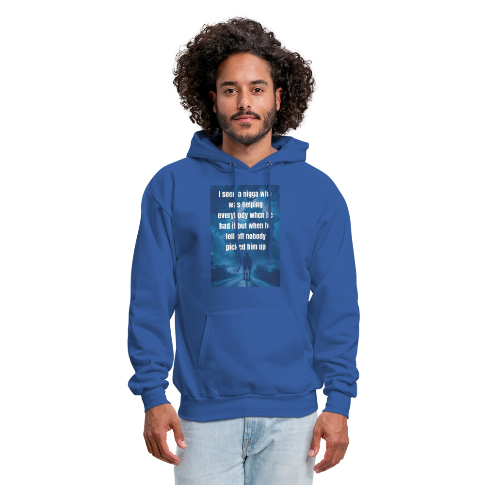 Men's Hoodie - royal blue