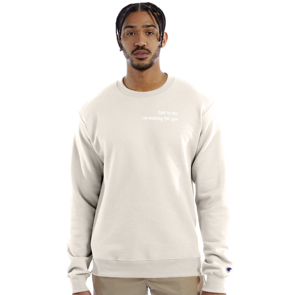 Champion Unisex Powerblend Sweatshirt - Sand